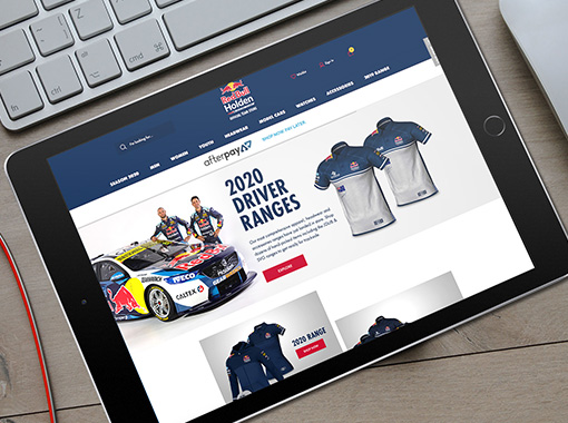 Red Bull Holden Racing Team eCommerce Shop